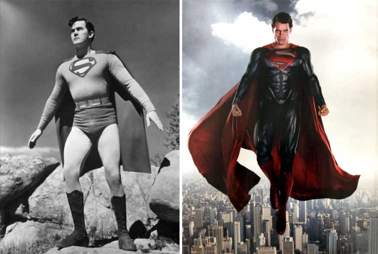 Как выглядели супергерои в кино до компьютерных спецэффектов фото (9)